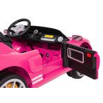 Elektrické autíčko Ford GT - dvojmiestne, ružové